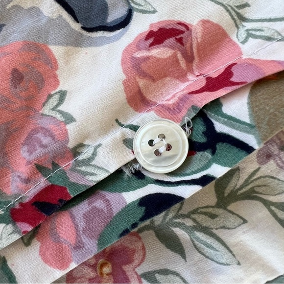 VTG Lauren Ralph Lauren Allison King Size Duvet Cover USA Classic Cottage NICE! - Picture 8 of 15